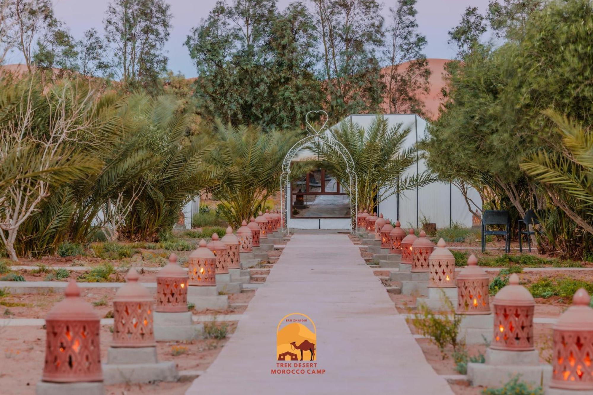 Luxury Trek Desert Camp Мерзуга Экстерьер фото