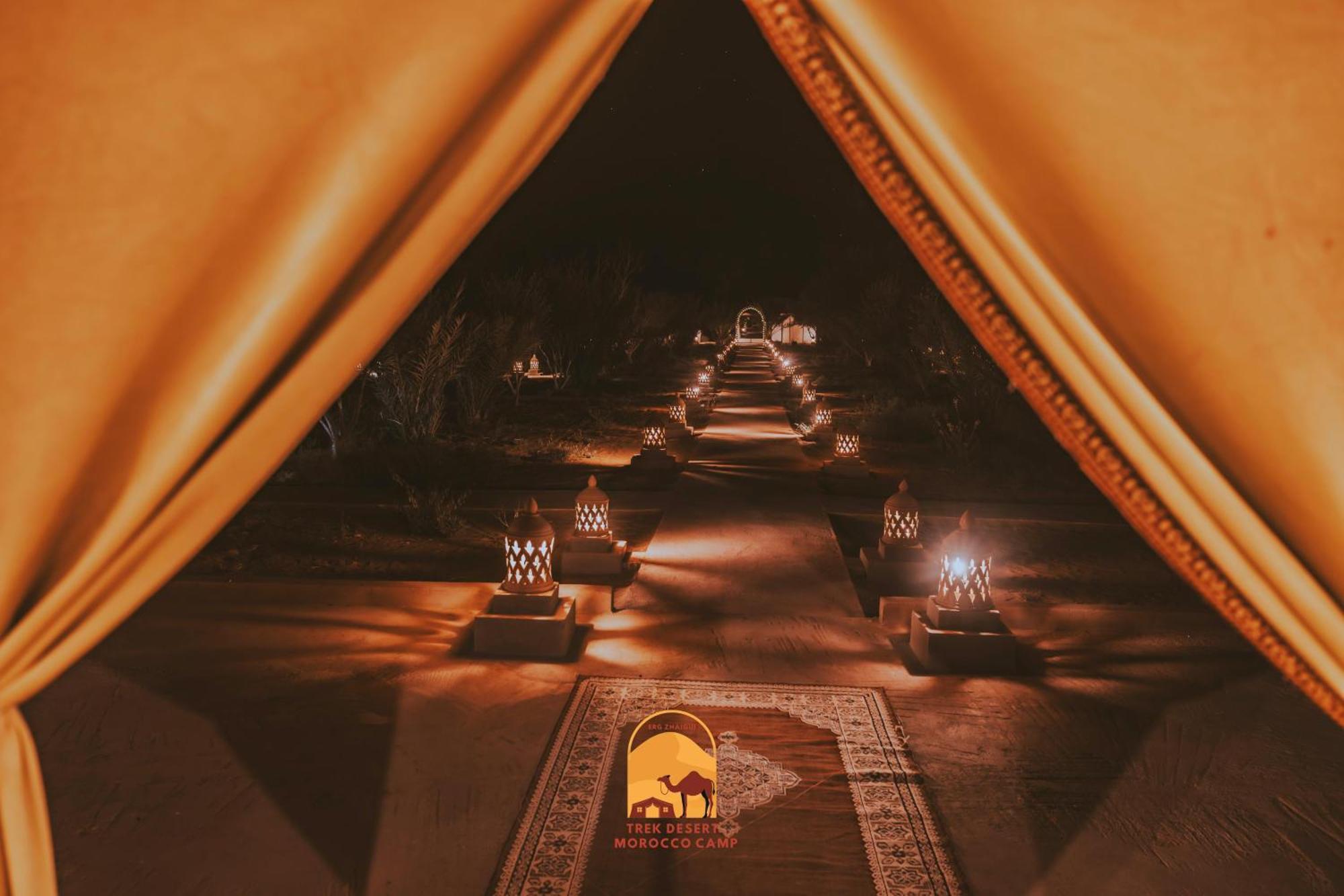 Luxury Trek Desert Camp Мерзуга Экстерьер фото